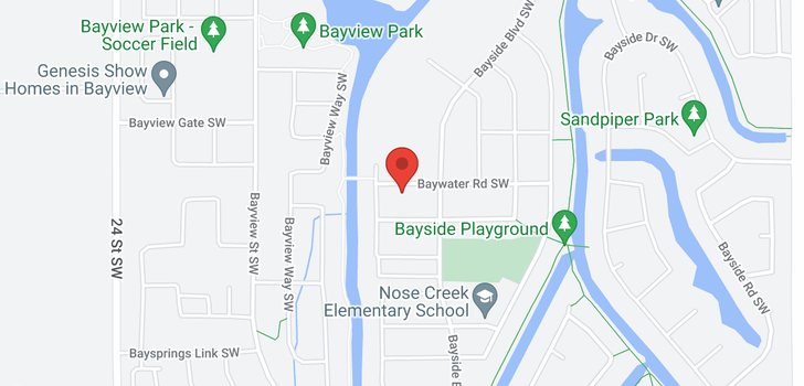 map of 1745 BAYWATER RD SW